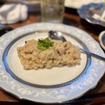 まるた小屋 - イカのリゾット