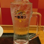 驛麺家 - レモン酎ハイ (税込)280円 ※拡大 (2024.10.30)