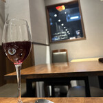 BARMOS - 赤ワインはお肉と一緒にいただきました