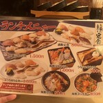 元祖ぶっち切り寿司 魚心 - 