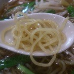 品珍園 - 麺はこんな感じ