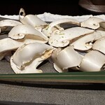 伏見町 栫山 - 松茸②の一人分でこれだけの分量