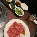 樽一 - 焼肉大盛ランチ¥1815-(込