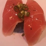 回転鮨 清次郎 - マグロ炙り塩ダレ