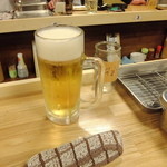 立呑み 龍馬 - 生ビール・390円