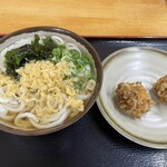 桜製麺 - かけ大　かしわ