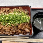 米の上で肉おどる 旨い米と焼肉重 ミツボシ - 