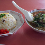 末広亭 - 焼めしラーメンセット