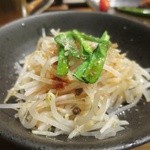 やきとり 正や - もやしナムル風