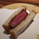 SATOブリアン七番 - ブリかつサンド