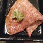 SATOブリアン七番 - わさびを添えて