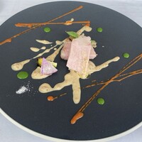 Ristorante Crocifisso - 7000万年前の塩が添えられています。