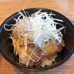 足柄の森レストラン - ご飯に「青高菜」が乗っています