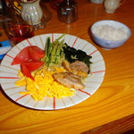 Nagasaki Champon Sara Udon Nadeshiko - しっぽく入り冷やし麺
