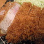 厚切り極上ロースかつ(アップ)