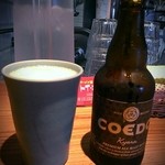 Ra-Menya Toi Bokkusu - 先ずはビール！コエドビール（４５０円）です。