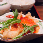 Shokusai Ka Usagi - ３－１）日替わり定食の白身魚フライ