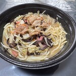 晴来軒 - 麺を入れて完成