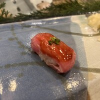 菊鮨 - 炙り中トロ