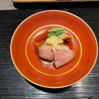 菜花むら - 和栗法蓮草干し柿酢の物