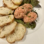 ペッシェ - 「タラモサラダ」！丁寧な作りで美味しいです。