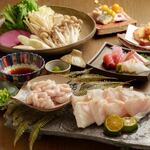 河はら家 - 料理写真:クエ鍋コース