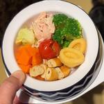 ふる川 - 宿からのわんこの朝食