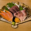 ハムカツ神社 - 刺身3点盛