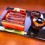 うなぎ 初音 - 特製松うな重（1尾）　3,880円　　