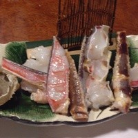 かに道楽 梅田店 - かに刺し