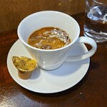 キッチン ブルー グローブ - ホワイトコーヒーへ