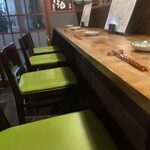 にほん酒と肴 酔音 - カウンター席
