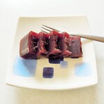 とらや - 料理写真:本日のお八つ(1個の1/4程度)