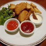 パブリックハウス ブラボー! - フィッシュアンドチップスのSサイズ（500円）