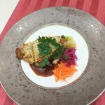 ヴェルージュ - チキンソテー　悪魔風