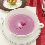 ヴェルージュ - 紫いものスープ