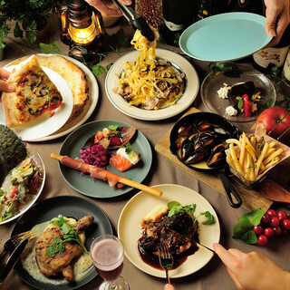 女子会にもぴったり◎お酒に合うお洒落なメニューが多彩