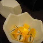 ガストロノミー ジョエル・ロブション - メルシーキャンディ(正式名称は不明)。