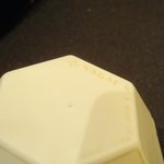 ガストロノミー ジョエル・ロブション - メルシーキャンディ(正式名称は不明)の器の裏。