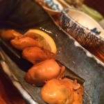 魚秀 - 牡蠣の醤油焼(o^^o)