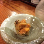 こいき - 藻塩でいただくウニ