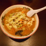 めん工房 富貴亭 - ⑦海鮮みそちゃんぽん（790円）