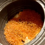 旬席 鈴江 - 筋子と時鮭（トキシラズ）の炊き込みご飯