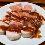 焼肉 銀ちゃん - マルチョウ・テッチャンの脂ブリブリコンビ