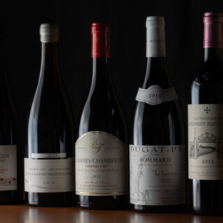 多彩なドリンクの中からお食事と合うお飲み物をご提案