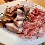 大衆イタリアン MATILDA GINZA - 肉の前菜盛り合わせ1,680円