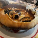 大衆イタリアン MATILDA GINZA - 中の具材がゴロッゴロ！