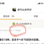 鮨 うみから - 70回はまだまだひよっこ。みんな多分、もっと来てるよね（笑）