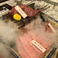 肉の匠 将泰庵  船橋本店 - 特上カルビ、ミスジ、赤身上ロース
