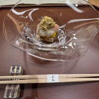美会 - 毛蟹、菊花、あん肝